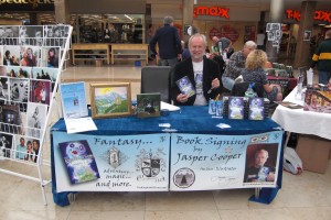 Book signing at The Kennett Shopping Centre, Newbury.